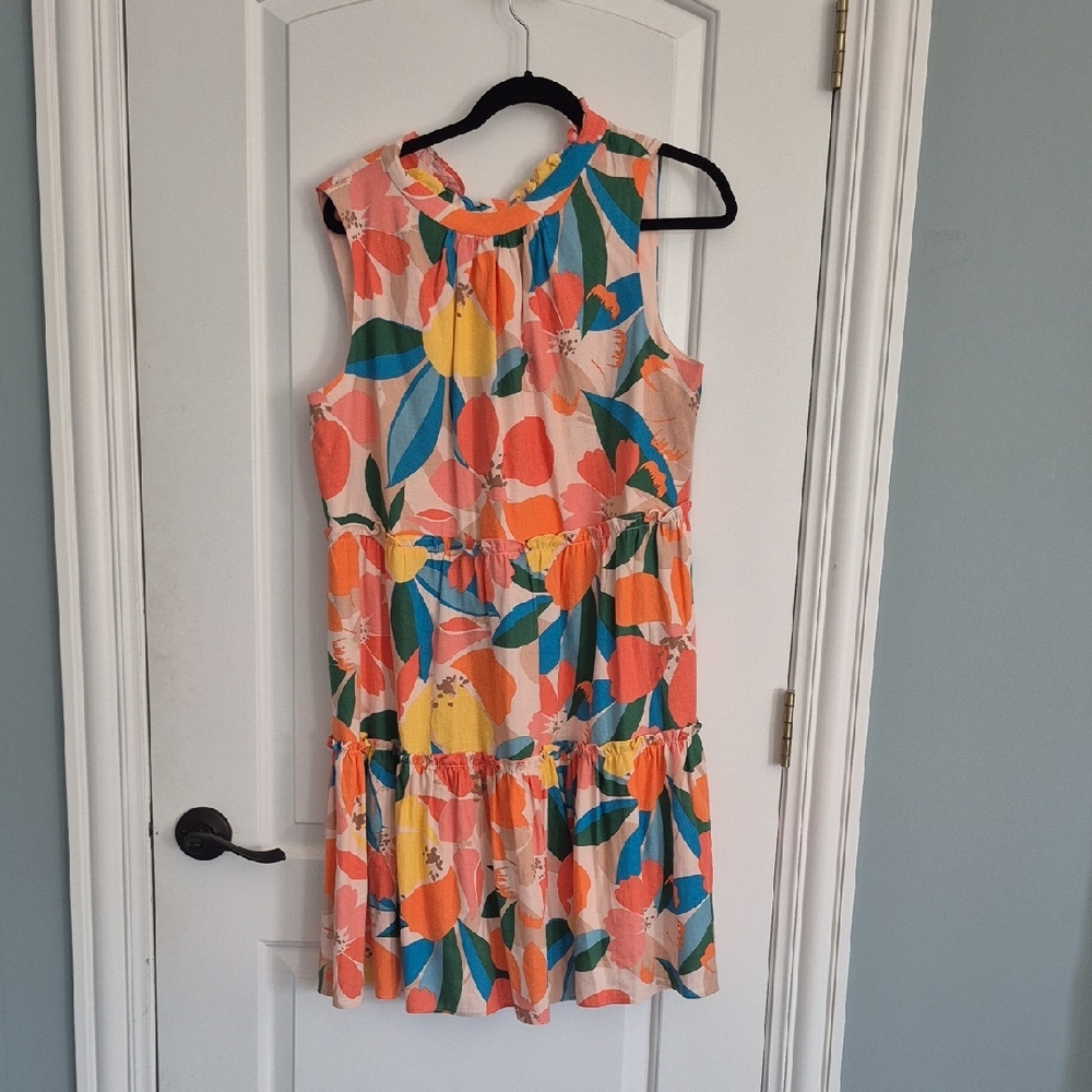 Vince Camuto Multicolor Patterned Garment